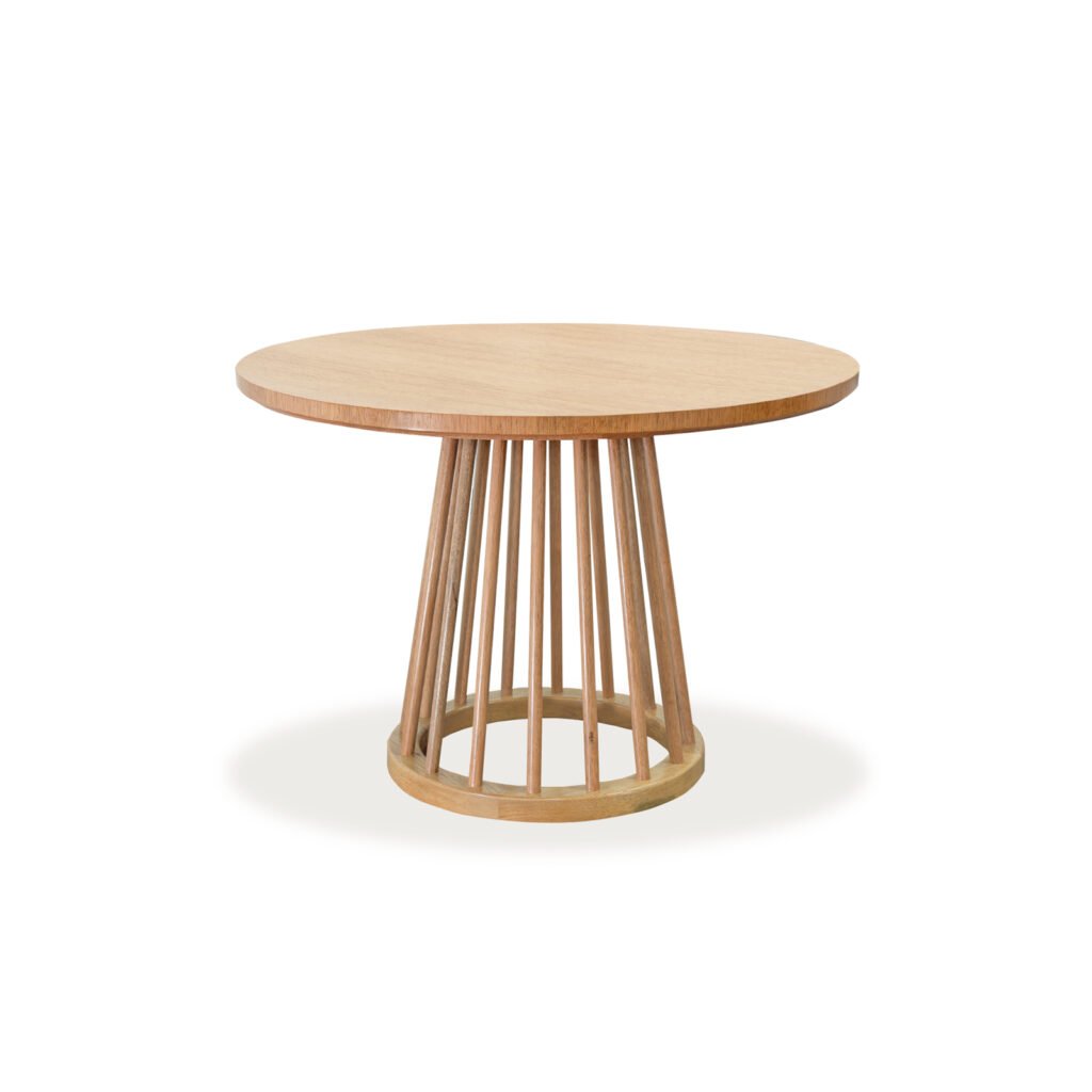 Mesa moderna color natural, seike, estilo escandinavo